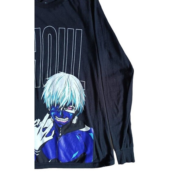 Tokyo Ghoul Ken Kaneki T-Shirt Men's Small Black Long Sleeve - Picture 3 of 11